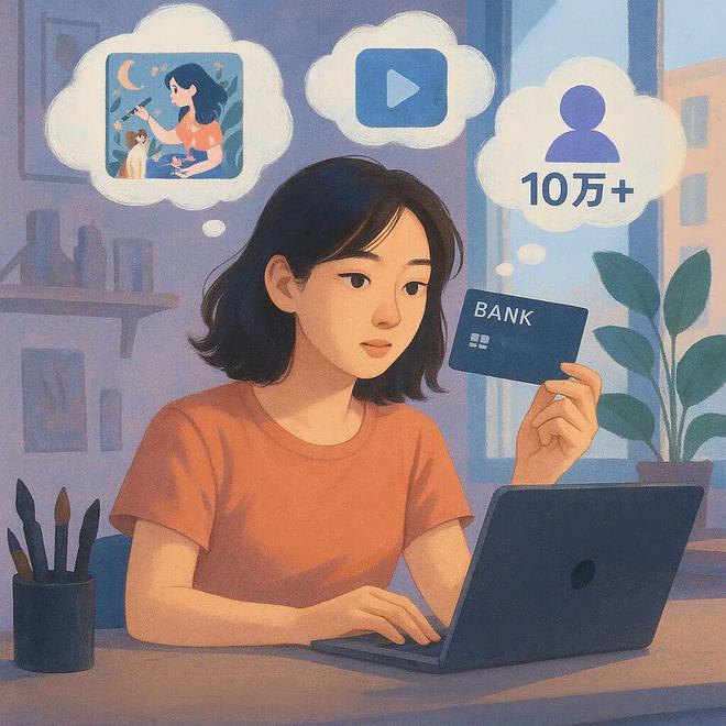 秒贷款！华为全栈AI加速让银行及时看见开元棋牌app靠10万+粉丝北漂插画师(图3)