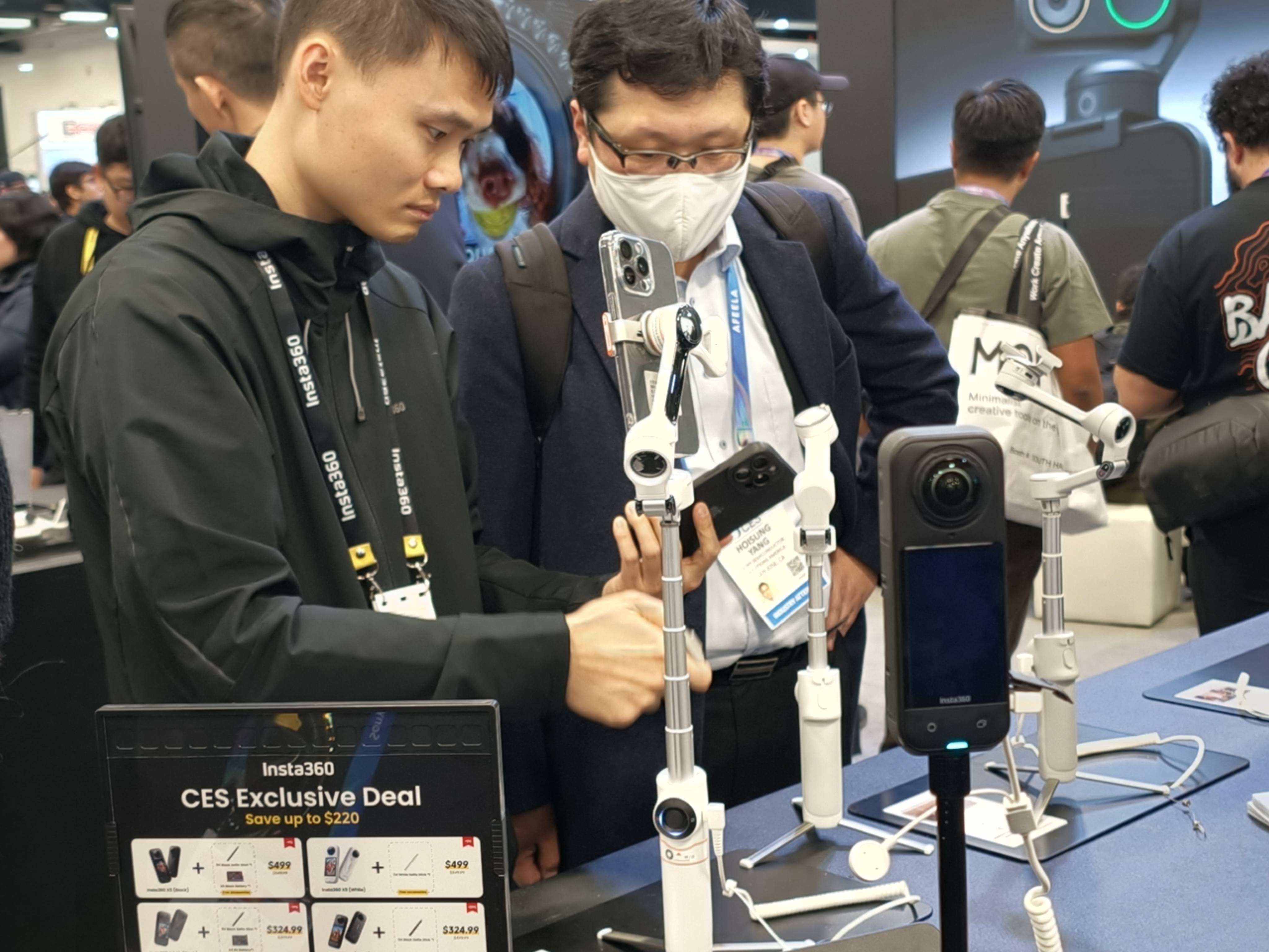 大玩家CES交卷：影像赛道打法变了开元ky棋牌分体、全景、机械臂！六(图14)